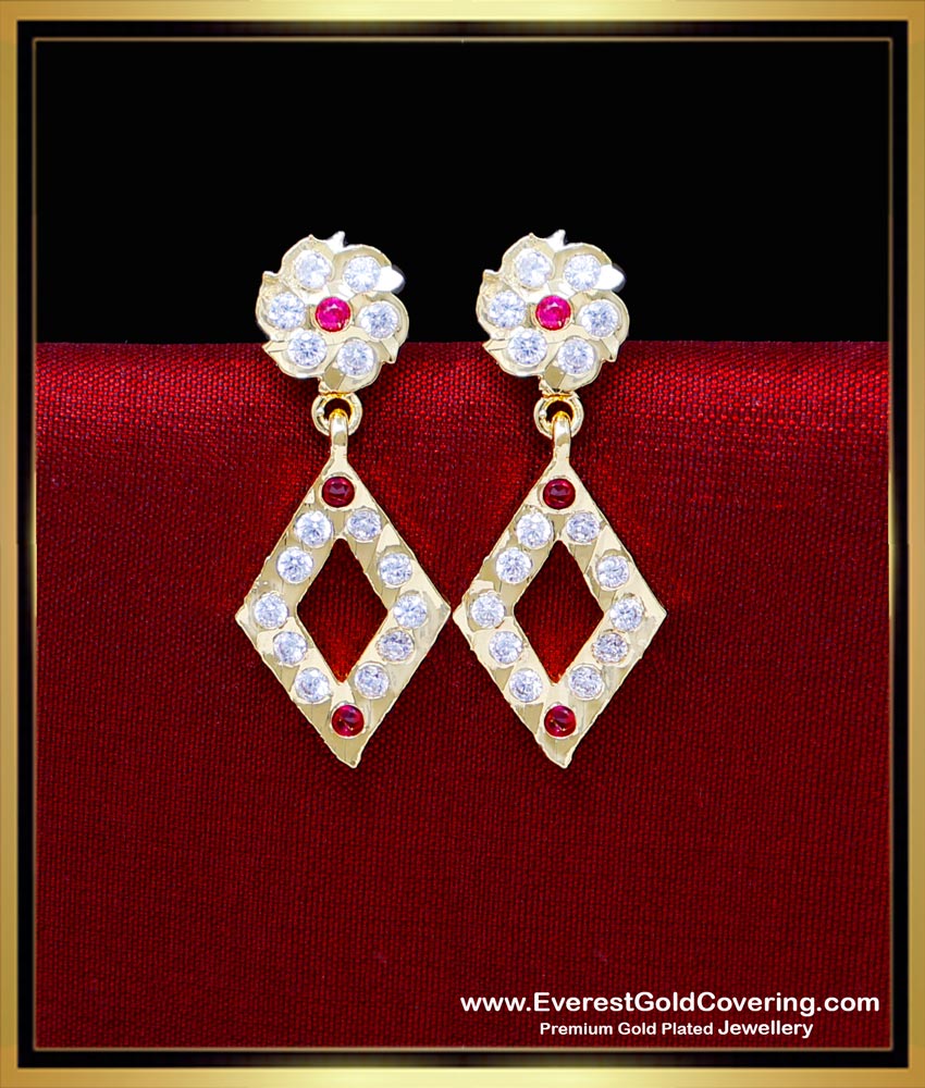 ERG2304 - Latest Light Weight Daily Wearing Earrings for Girls