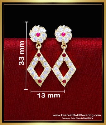 ERG2304 - Latest Light Weight Daily Wearing Earrings for Girls