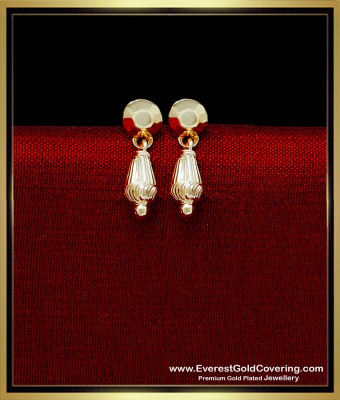 ERG2316 - Cute Small 1 Gram Gold Earrings for Baby Girl