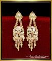 ERG2328 - Cute Flower Design Gold Plated Earrings Daily Use