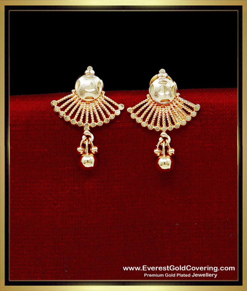ERG2331 - Gold Plated Jewellery Design Stud Earrings Collections