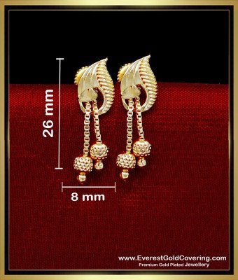 ERG2332 - Mango Design 1 Gram Gold Plated Earrings Online