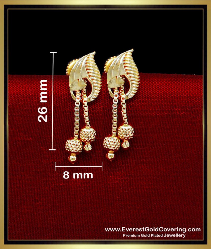 ERG2332 - Mango Design 1 Gram Gold Plated Earrings Online