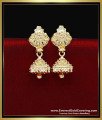 ERG2340 - Latest Square Shape Gold Plated Jhumkas for Women