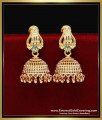 ERG2342 - Beautiful Women Gold Jhumka Design New Model Online
