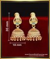 ERG2342 - Beautiful Women Gold Jhumka Design New Model Online