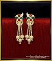 ERG2346 - Trendy 2 Gram Gold Earrings Designs for Daily Use