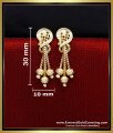 ERG2353 - Beautiful Gold Design Daily Wear Earrings Online
