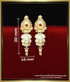 ERG2355 - Traditional Forming Gold Ear Tops Design for Women