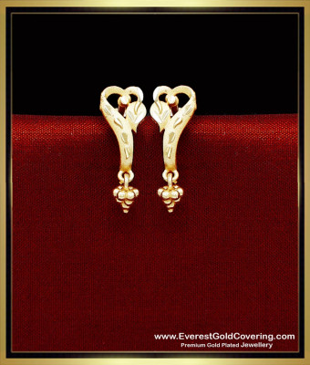 ERG2357 - 2 Gram Gold Plated Daily Use Simple Stud Earrings