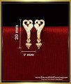 ERG2357 - 2 Gram Gold Plated Daily Use Simple Stud Earrings