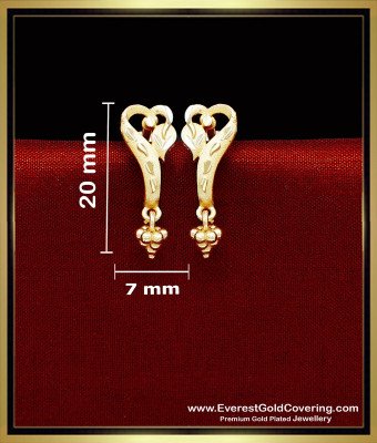 ERG2357 - 2 Gram Gold Plated Daily Use Simple Stud Earrings
