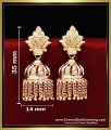 ERG2363 - One Gram Gold Jhumka Design New Model Buy Online