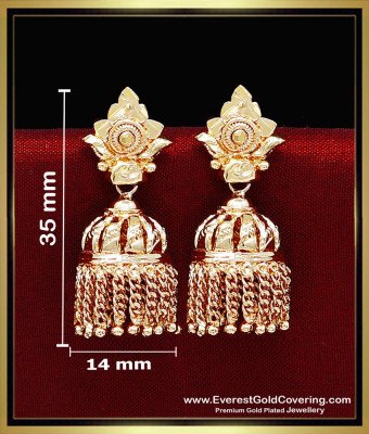 ERG2363 - One Gram Gold Jhumka Design New Model Buy Online