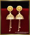 ERG2365 - New Models 2 Gram Gold Forming Jhumka Earrings