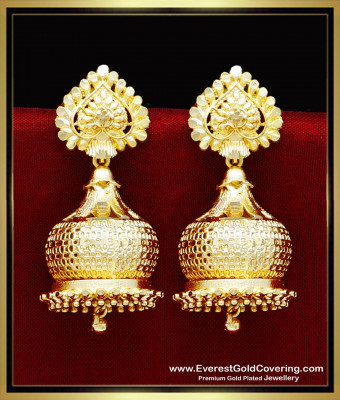 ERG2367 - Latest Gold Forming Heavy Bid Jhumka for Festival