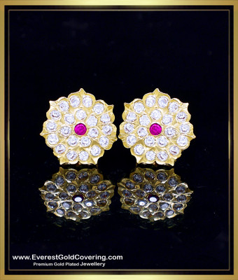 ERG2407 - Impon Jewellery Collections Gold Plated Stud Earrings
