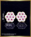 ERG2406 - 1 Gram Gold Plated Daily Wear Impon Earrings Collection