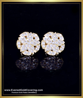 ERG2410 - Latest Impon White Stone Earrings Set for Women