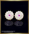 ERG2413 - Impon Daily Wear Stone Stud Earrings Tops for Women