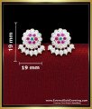 ERG2421 - Latest Daily Use Impon Stud Earrings Design for Women