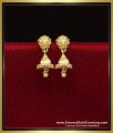 ERG2452 - Simple Daily Use 2 Gram Gold Jhumka Earrings Small