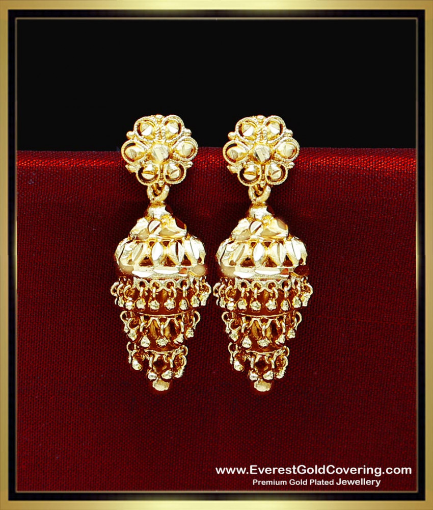 ERG2465 - 2 Gram Gold Forming Grapes Jhumka Earrings for Women