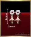 ERG2466 - Impon Daily Wear Stone Jhumka Earrings Small Size