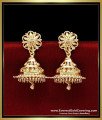 ERG2478 - 2 Gram Gold Forming Traditional Jhumkas Online