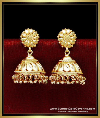 ERG2479 - Flower Design 2 Gram Gold Jimikki Kammal Online