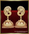 ERG2486 - Latest Mango Design Big 2 Gram Gold Jhumka Designs