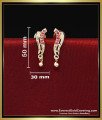 ERG2502 - Cute Office Wear Ruby Stone Stud Earring for Girls