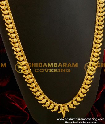 HRM034 - Traditional Light Weight Gold Haram Designs Maanga Malai