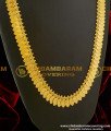 HRM081 –Traditional Lakshmi Coin Kasu Malai Leaf Shape Designs Haram South Indian Style Online