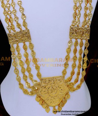 HRM1021 - Grand Look Gold Governor Malai New Design for Wedding