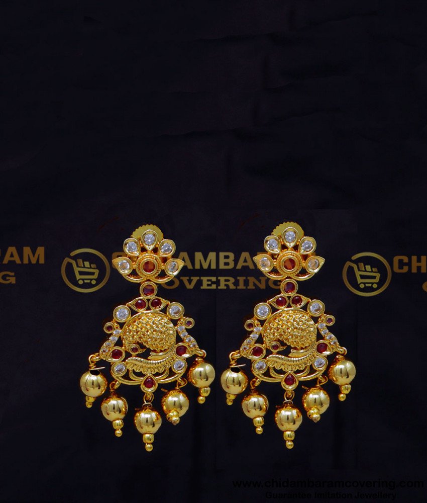 HRM1027 - Real Gold Look Beautiful Gold Beads Haram Designs Latest