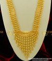 HRM215 - Real Gold Design Long Bridal Haram Design Gold Plated Kerala Haram Buy Online