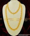 HRM236 - Full Stone Mango Design Semi Bridal Haram Necklace Combo Set One Gram Gold Jewellery for Wedding