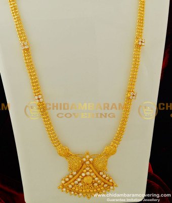 HRM250 - New Model Gold Haram Buy Latest Stone Haram Collections Online