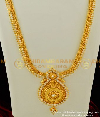 HRM258 - New Arrival Gold Plated AD Stone Function Wear Haram Buy Online