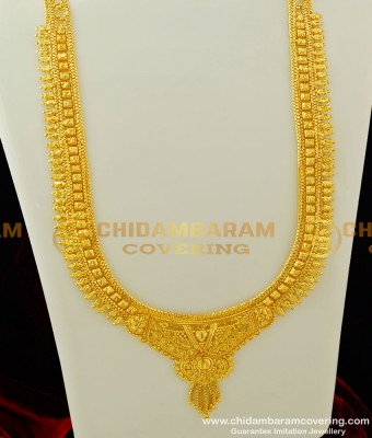 HRM268 - Wedding Calcutta Gold Haram Designs 1 Year Guarantee Haram Buy Online