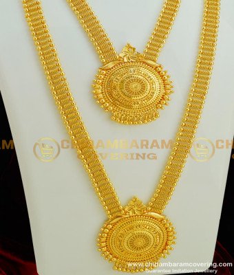 HRM290 - New Arrival Semi Bridal Haram Necklace Combo Set Bridal Jewellery New Collections 