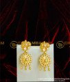 HRM296 - Traditional Impon Grand White Stone Mini South Indian Bridal Wedding Jewellery Set 