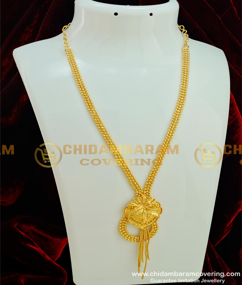 HRM297 - Stylish Western Pendant Chain Type New Light Weight Haram for Modern Girls