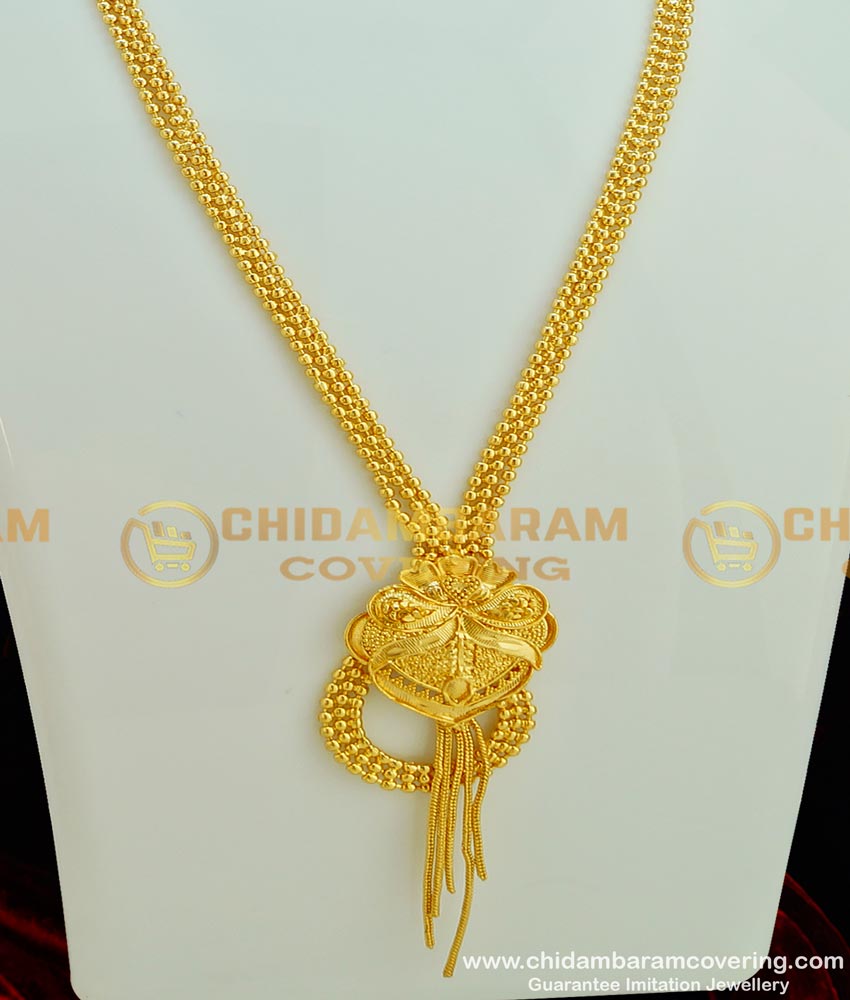 HRM297 - Stylish Western Pendant Chain Type New Light Weight Haram for Modern Girls