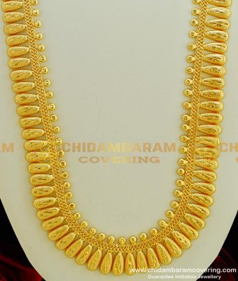 HRM303 - Handmade Light Weight Kerala Bridal Haram Design Guarantee Jewellery 