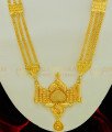 HRM364 - Latest Gold Plated Taj Mahal Dollar Design Haram Imitation Jewellery Online 