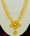 HRM365 - One Gram Gold Dubai Gold Jewellery Flower Design Plain Haram Online