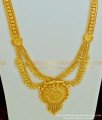 HRM418 - Traditional Two Layer Haram Design Bridal Haram Gold Plated Imitation Jewellery Collections