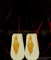 HRM462 - Real Gold Look Beautiful Design Enamel Finish Gold Forming Rani Haaram with Earrings Combo Set